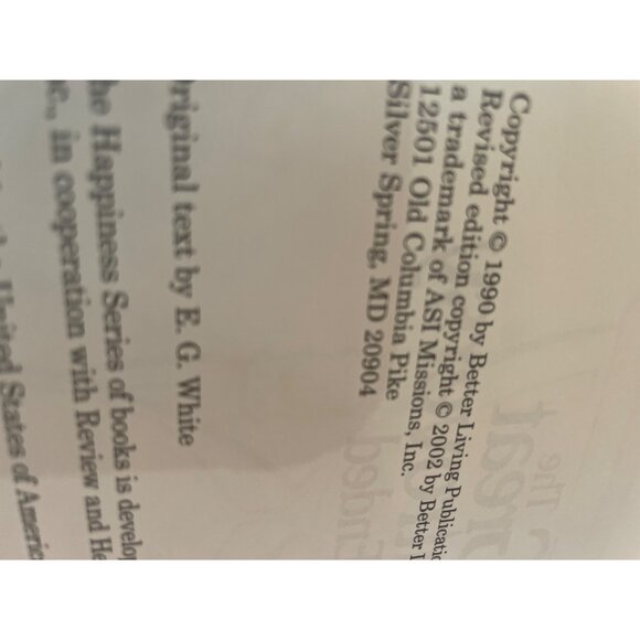 The Great Controversy Ended... A Glimpse Into Eternity Book - Picture 2 of 3